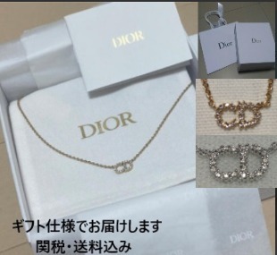 すぐ届く☆ 国内発 DIOR CLAIR D ネックレス ギフトラッピング