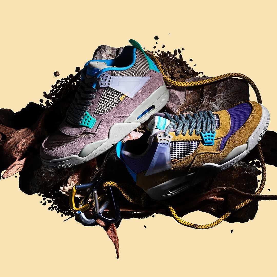 国内発送 UNION LA × NIKE AIR JORDAN 4 TENT&TRAIL COLLECTION