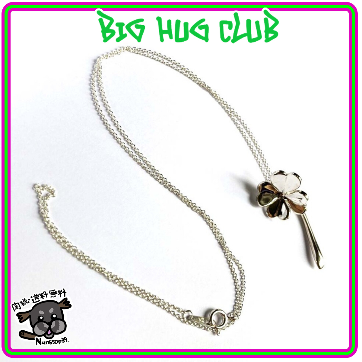 【bighugclub】CLOVER necklace