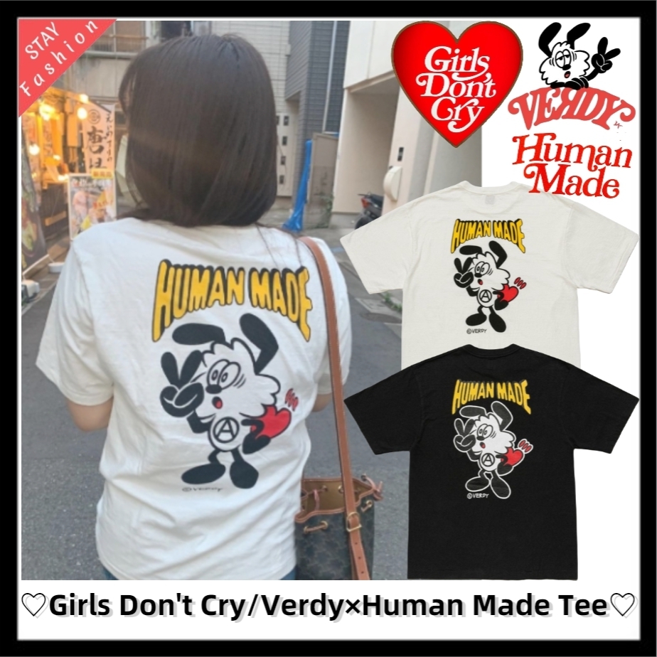 【2021年製 新品】 Don't ♦入手困難レア!Girls Cry/Verdy Tee Made Human × Tシャツ・カットソー 【2021年製 新品】 Don't ♦入手困難レア!Girls Cry/Verdy Tee Made Human × Tシャツ・カットソー