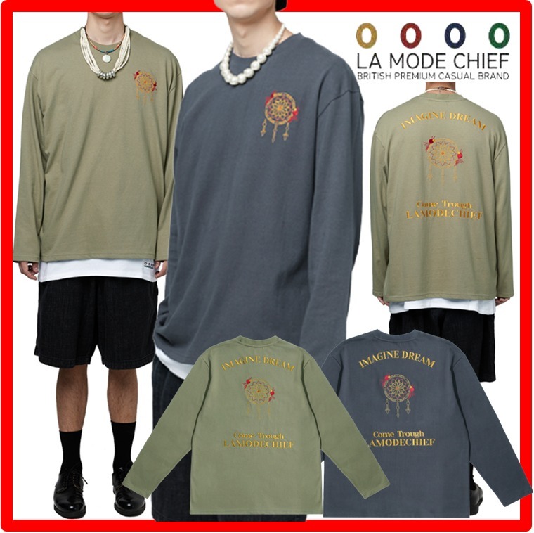★人気★【LAMODECHIEF】★21SS DREAM CATCHER LONG SIEEVE.S★
