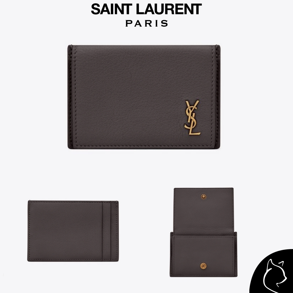 38%割引【25%OFF】 Saint Laurent #TINY MONOGRAM #フラップカード
