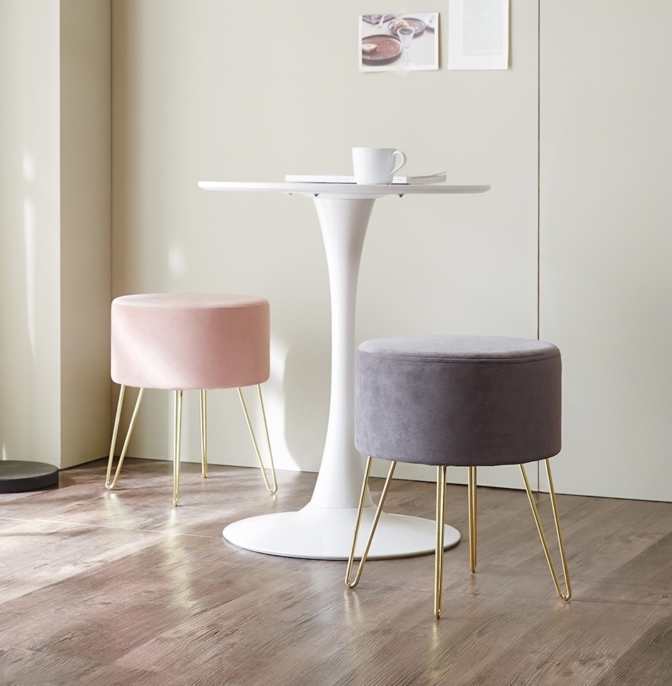 【デザイン家具】STOOL & SIDE TABLE (スツール) ２色 ★