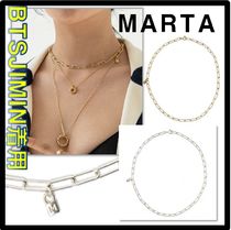 MARTA Street Style Logo Necklaces & Chokers