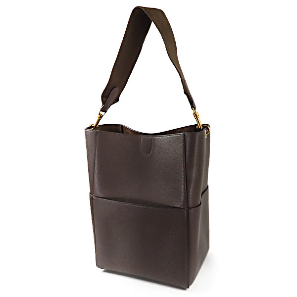 CELINE サングル バケット レザー ショルダー トートバッグ (CELINE ...
