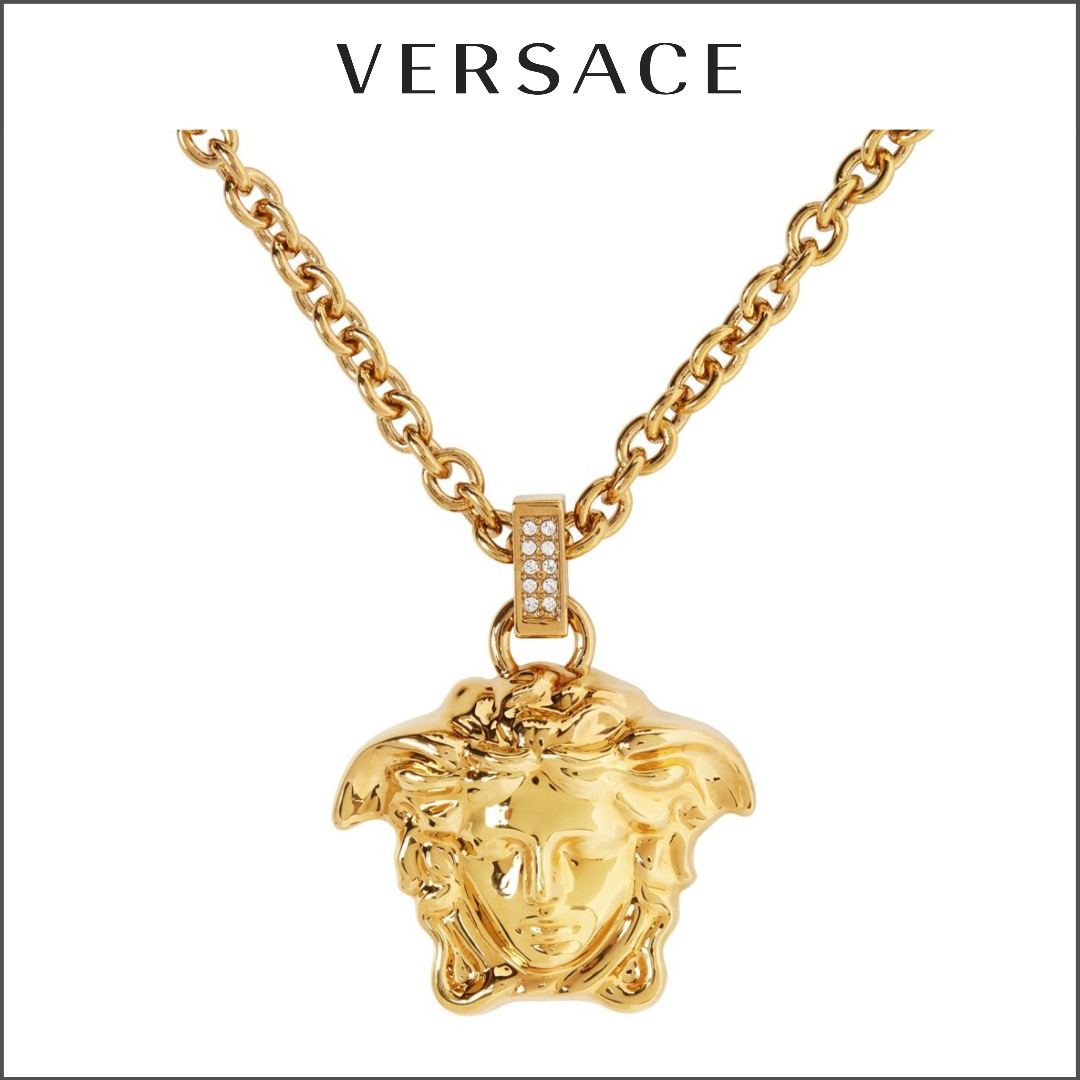 【VERSACE】ラ メドゥーサ ペンダントネックレス