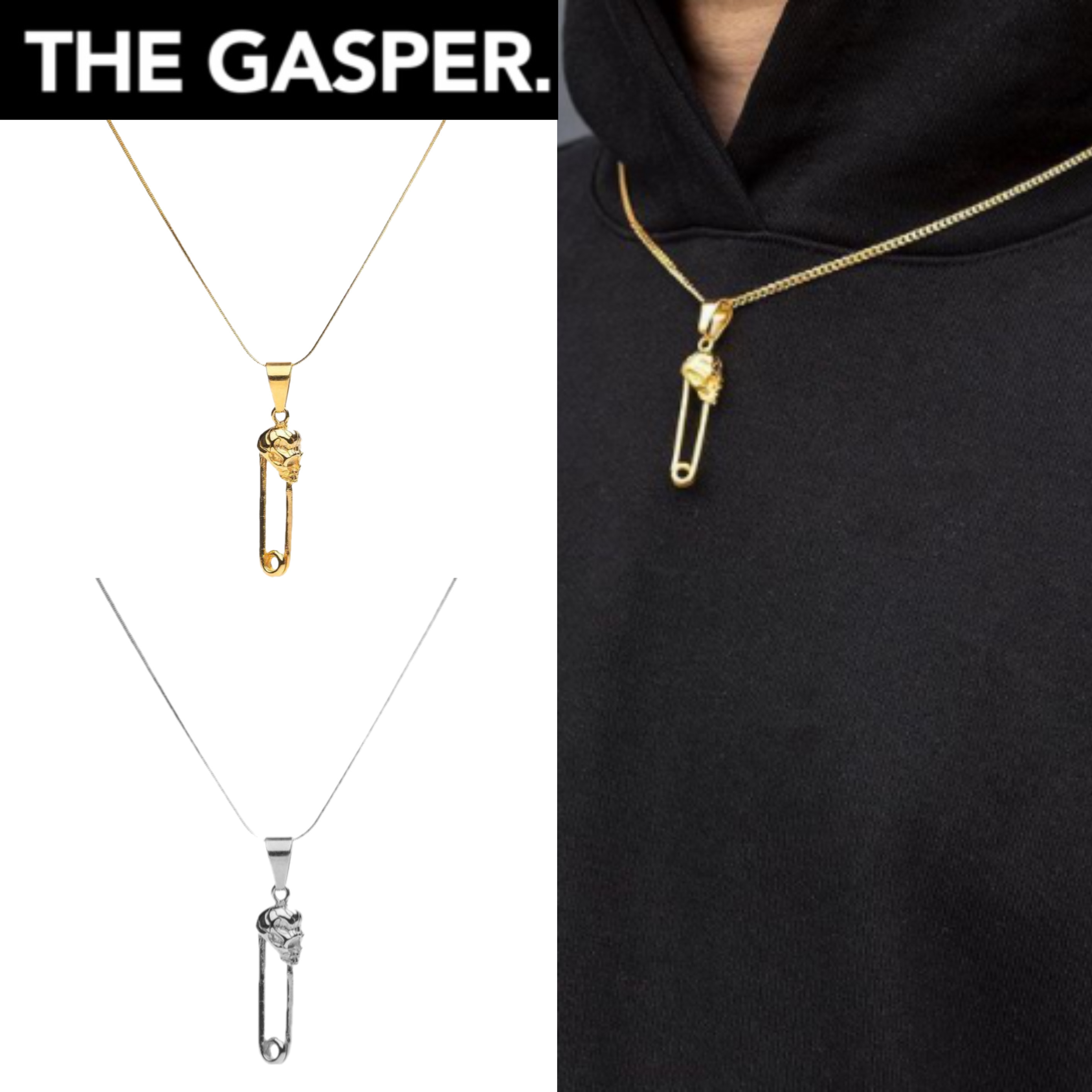 関税/送料込み【THE GASPER】ソリッドペンダント18k