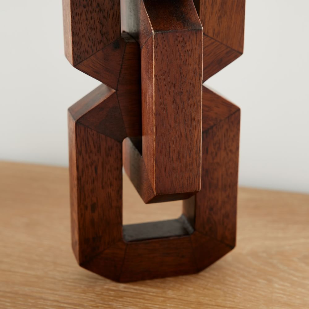 west elm オブジェ West Elm【人気急上昇】Dark Walnut Chain オブジェ(5)