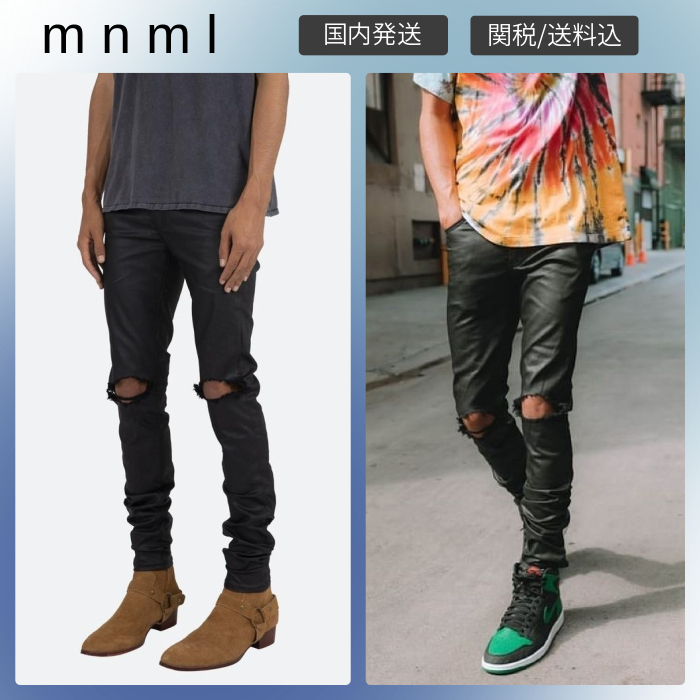 大人気！mnml★X125 ストレッチデニム ★クーポン付き
