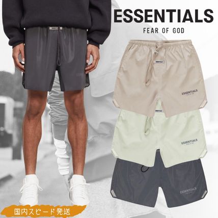 FEAR OF GOD More Shorts Street Style Plain Logo Shorts