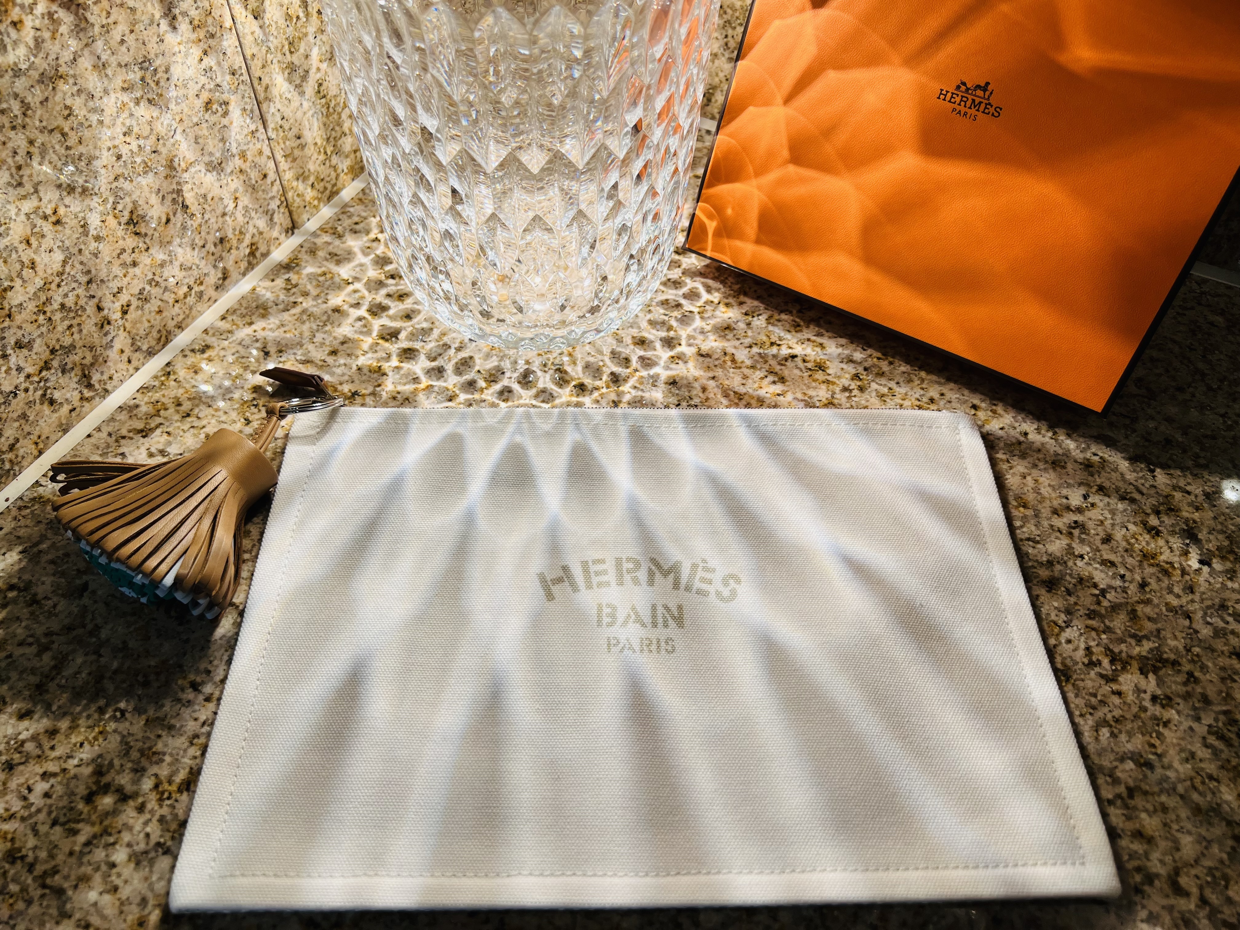 HERMESエルメス ヨッティング GM フラットポーチ Yochting Pouch