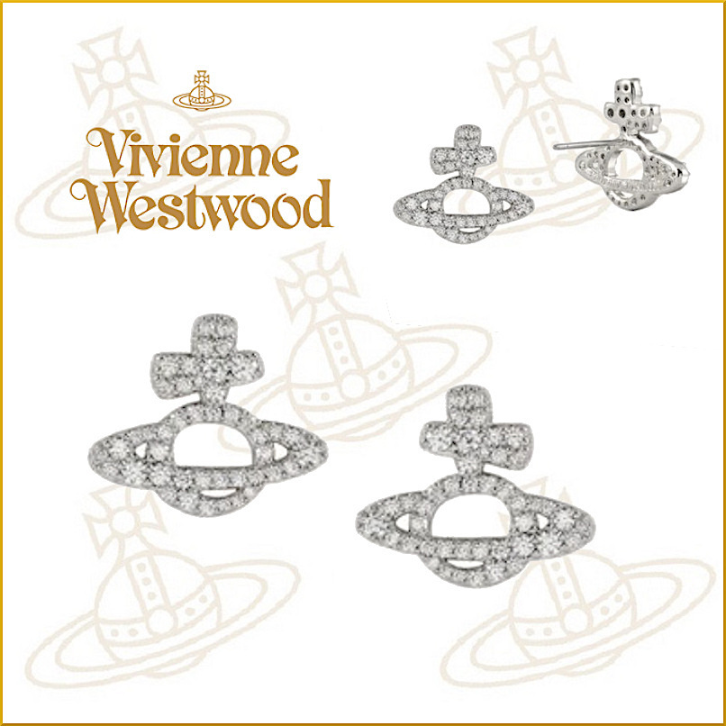 21/22新作★vivienne westwood★LEONIEオーブロゴピアス
