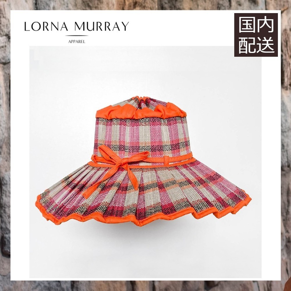 お見舞い ☆Lorna ☆彡 SUMMER カプリハット・INDIAN Murray☆子供用帽子 帽子 お見舞い ☆Lorna ☆彡 SUMMER カプリハット・INDIAN Murray☆子供用帽子 帽子