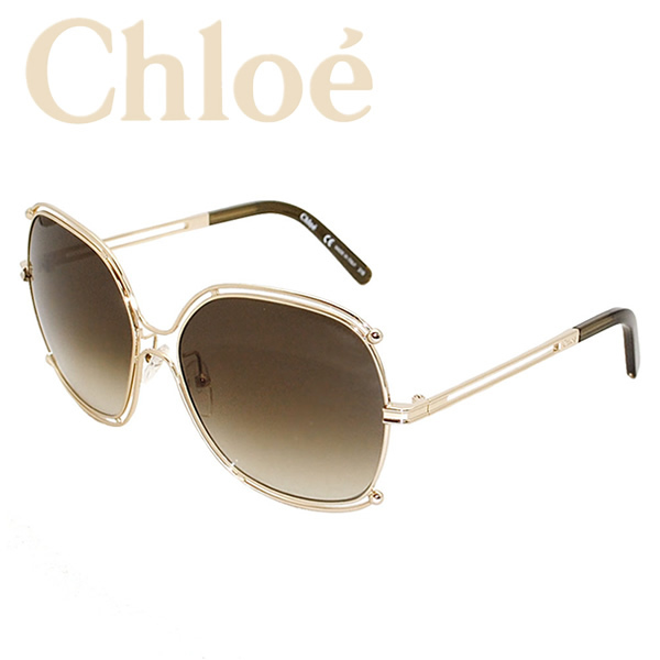 Chloe クロエ サングラス レディース カーキ CE129S-750