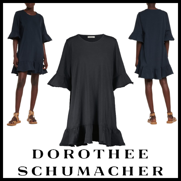 大人気新作 新作★Dorothee Schumacher★ミックスマジックミニドレス ワンピース 大人気新作 新作★Dorothee Schumacher★ミックスマジックミニドレス ワンピース