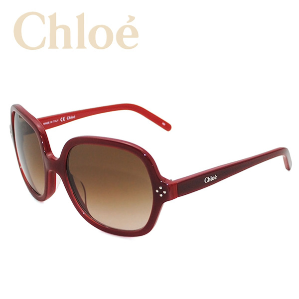 Chloe クロエ サングラス レディース レッド CE631S-613