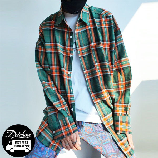 シャツ IONSEOUL Acon Check Over Shirt YJ1748