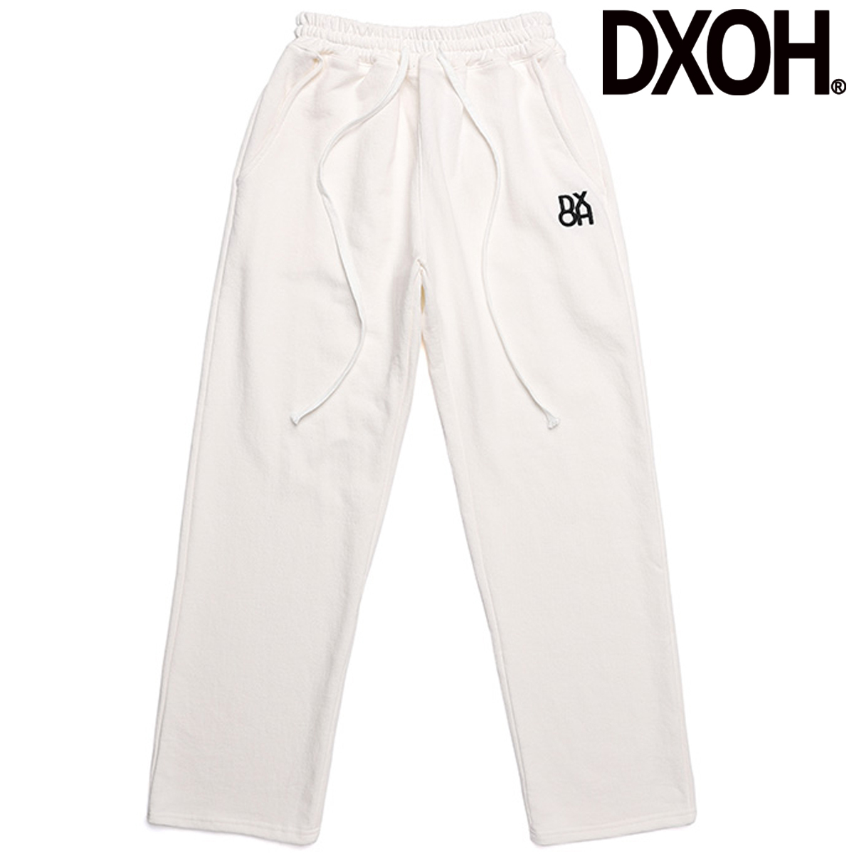 ★DXOH★DXOH LOGO PANTS WHITE★正規品/韓国直送料込/人気