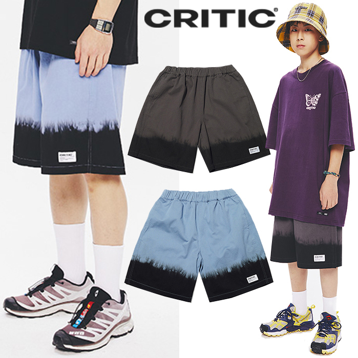 美しい ★CRITIC★送料込み★韓国★正規品★人気★パンツ DYEING SHORTS ハーフ・ショートパンツ 美しい ★CRITIC★送料込み★韓国★正規品★人気★パンツ DYEING SHORTS ハーフ・ショートパンツ