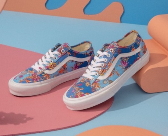 ☆関税込☆VANS☆VANS x LIBERTY OLD SKOOL TAPERE.D☆22-28cm
