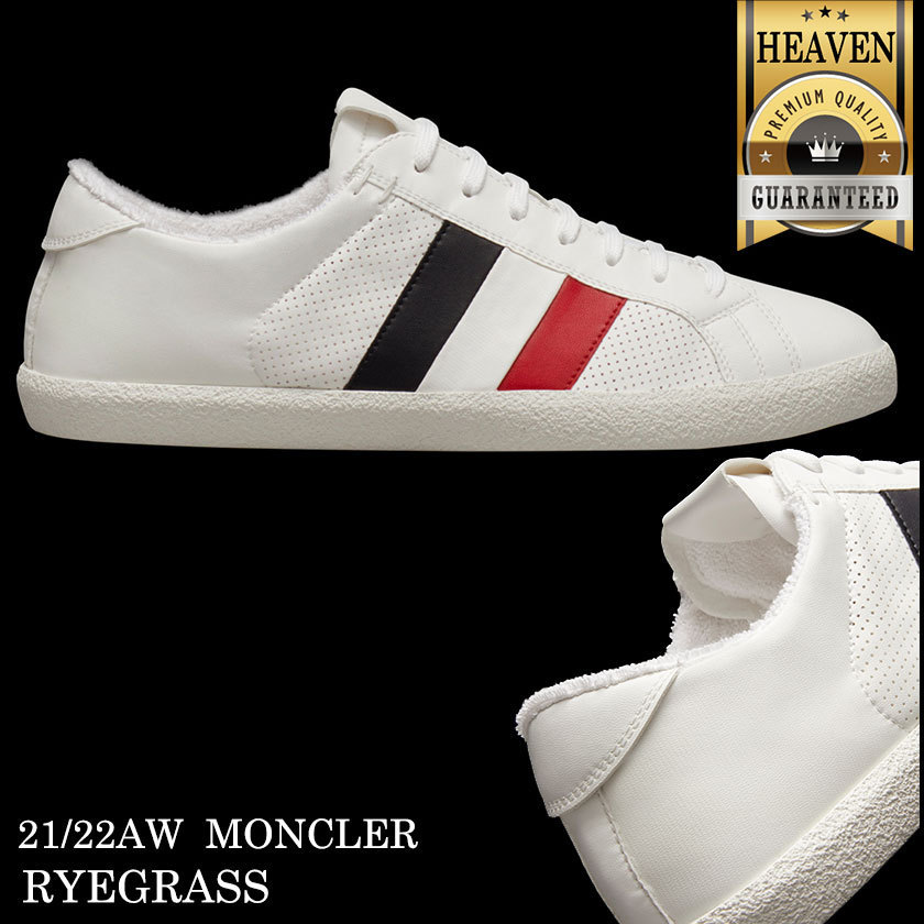 大人気定番商品 累積売上総額第1位!【MONCLER★21春夏】RYEGRASS スニーカー 大人気定番商品 累積売上総額第1位!【MONCLER★21春夏】RYEGRASS スニーカー