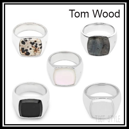 【Tom Wood】CUSHION RING クッション リング 5色 ユニセックス 指輪・リング 【Tom Wood】CUSHION RING クッション リング 5色 ユニセックス 指輪・リング