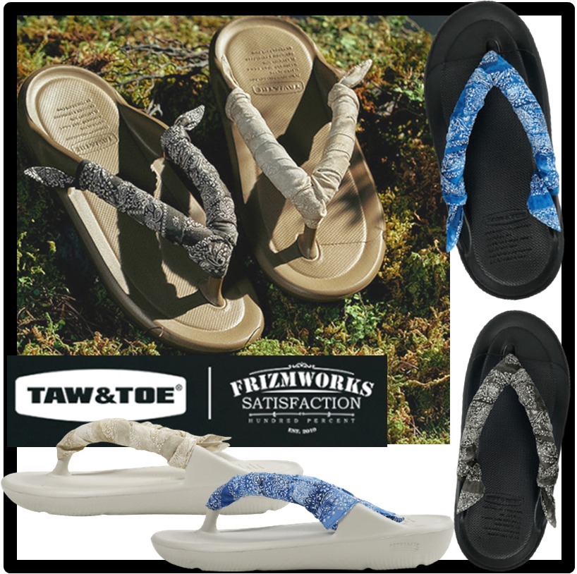 ☆送料・関税込☆TAW&TOE X FRIZMWORKS★ZEROVITY Flip Flo.p★