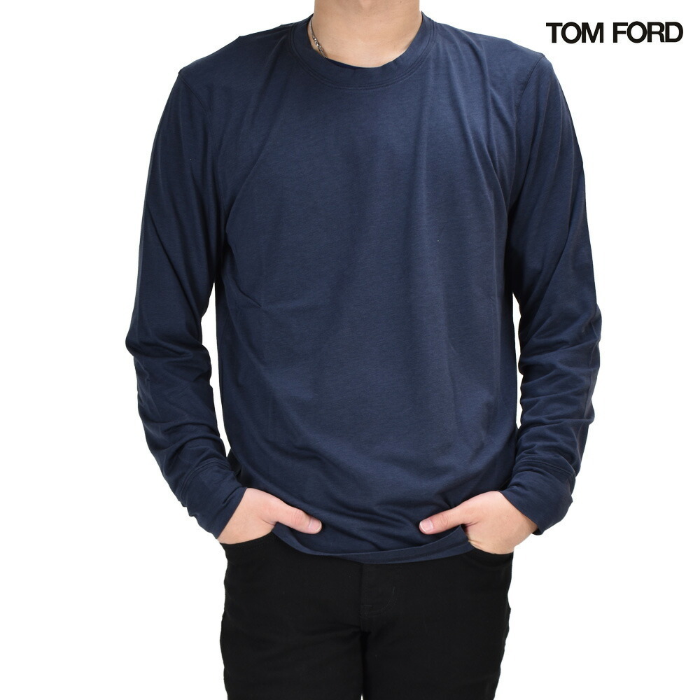 【国内発送】TOM FORD ロンT カットソー 長袖 bp229-tfj916b08