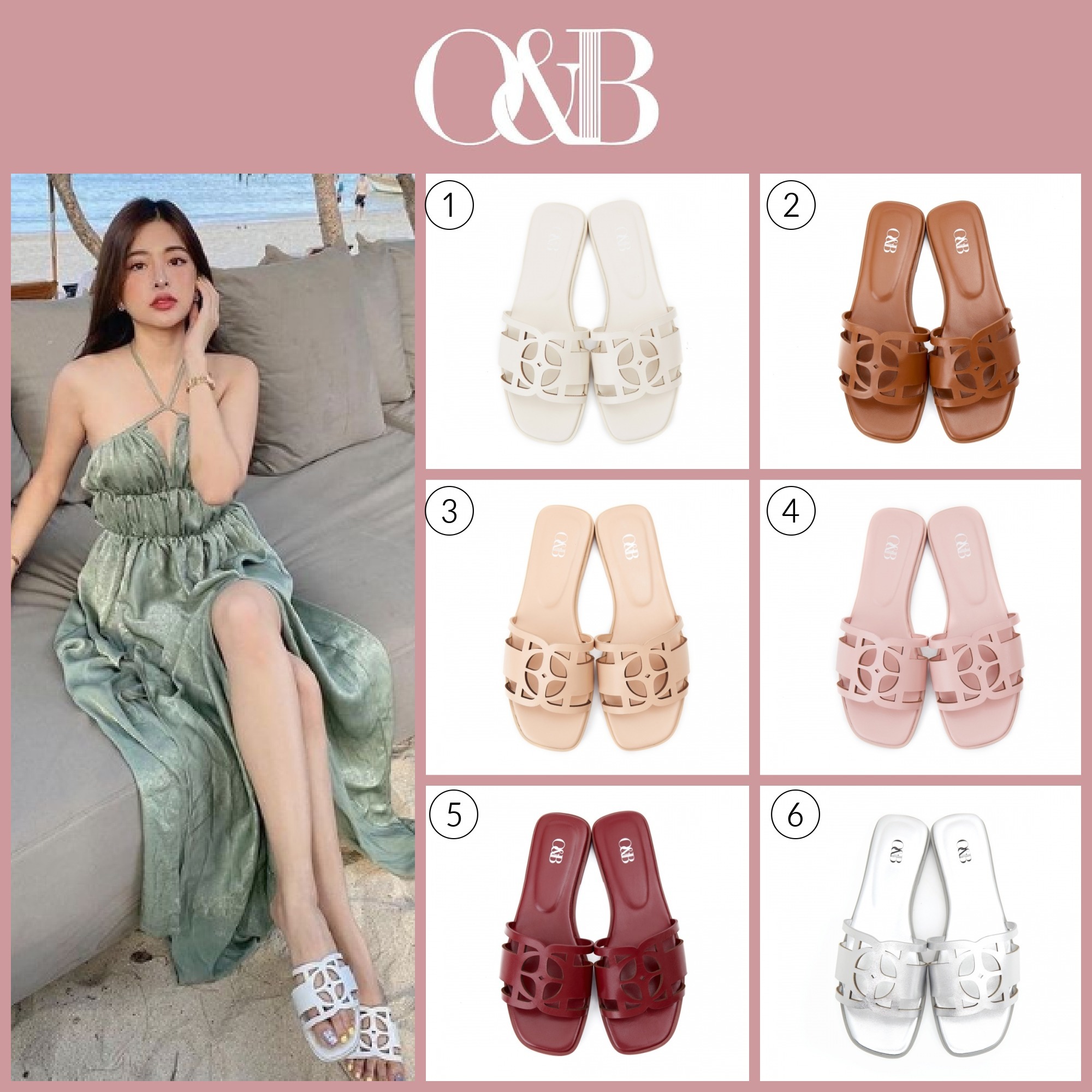 高品質の山羊革使用!! お洒落 ◇O&B◇ OANDB SANDALS