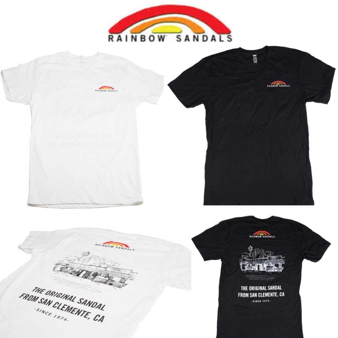 Tシャツ【レインボーサンダル 】サンクラメンテ・バックプリント