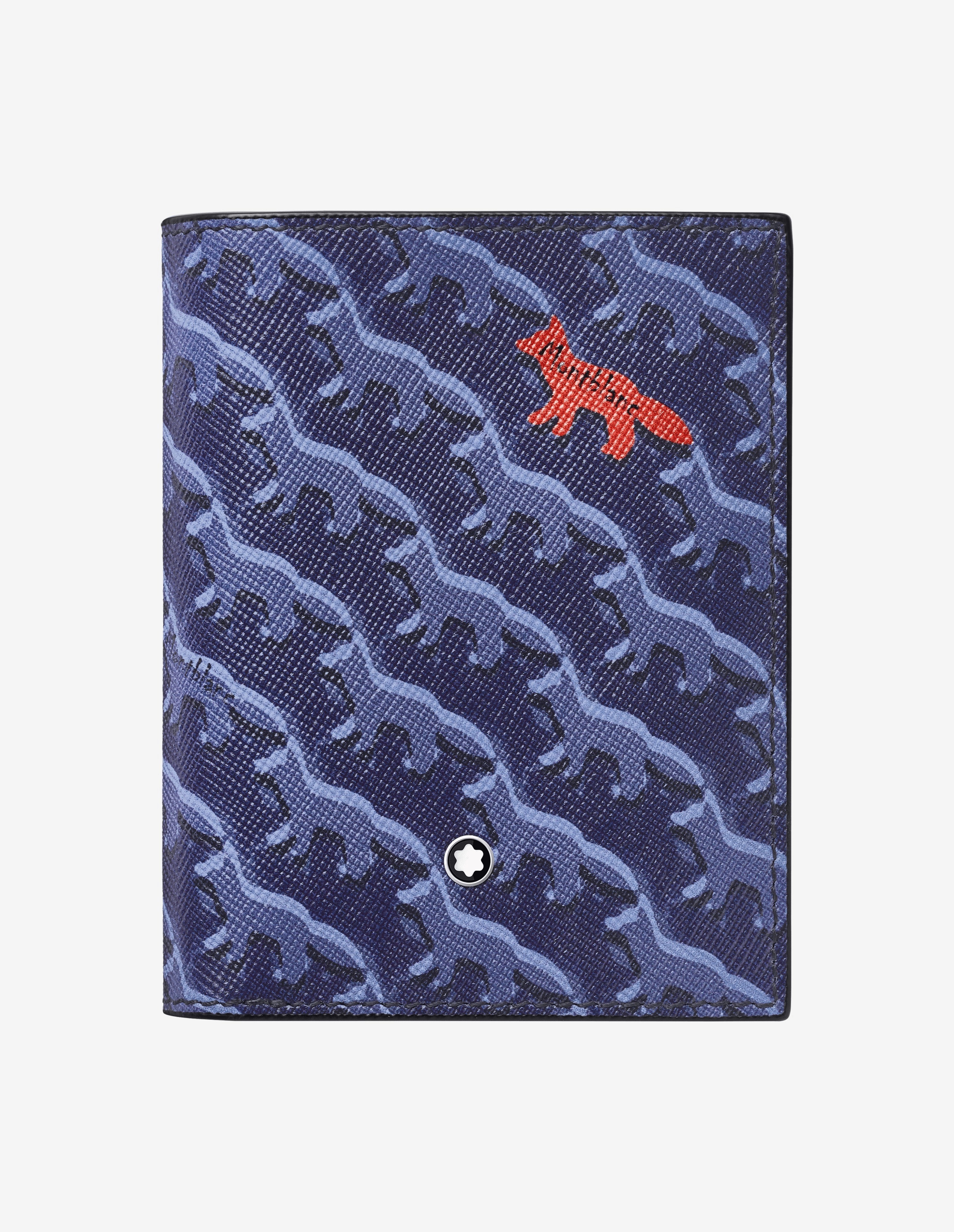 MAISON KITSUNE カードケース・名刺入れ Maison Kitsune×MONTBLANC◆コラボ!フォックス 名刺 カード入れ(4)