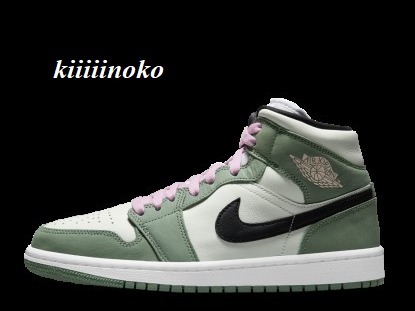 スニーカー Jordan 1 Mid Dutch Green (W)