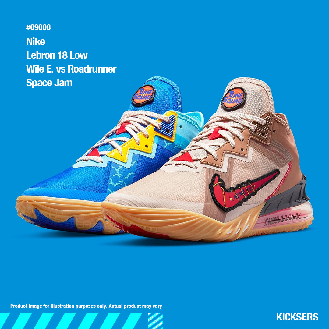 レブロン スペースジャム Nike Lebron 18 Low Space Jam