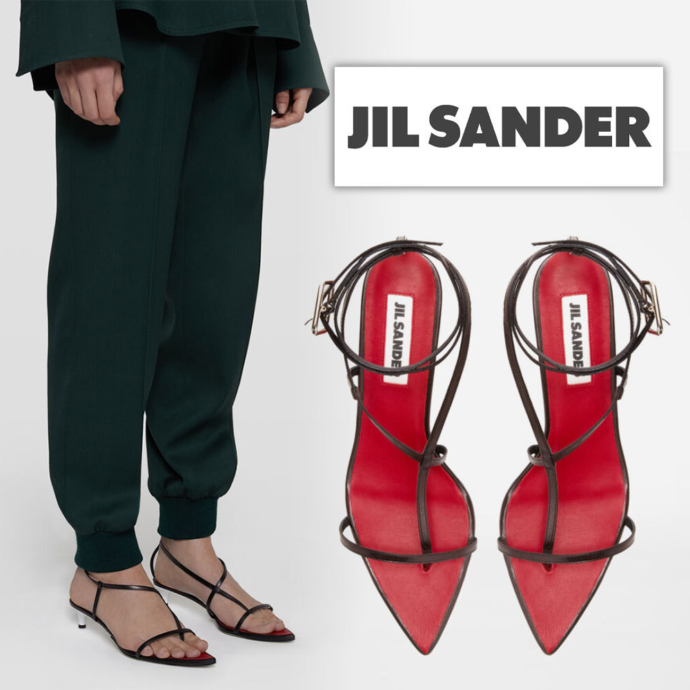 Jil sander☆Sandals☆レザーストラップサンダル☆送料込