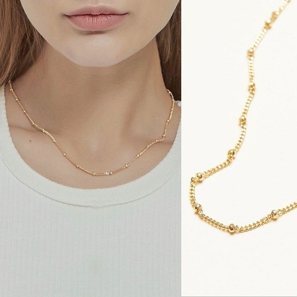 【Shapes Studio】BOBBLE CHAINネックレス