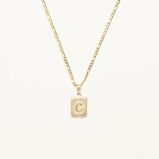 【Shapes Studio】MONOGRAM INITIAL CHARMネックレス Shapes Studio】MONOGRAM INITIAL CHARMネックレス (Shapes