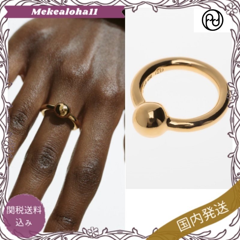 ALL BLUES☆Pearl ring パールリング 指輪 Gold【関税送料込】