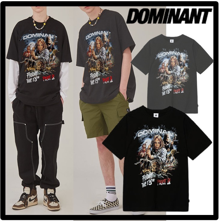 ★送料・関税込★DOMINANT★ゾンビ2プリント半袖Tシャ.ツ★