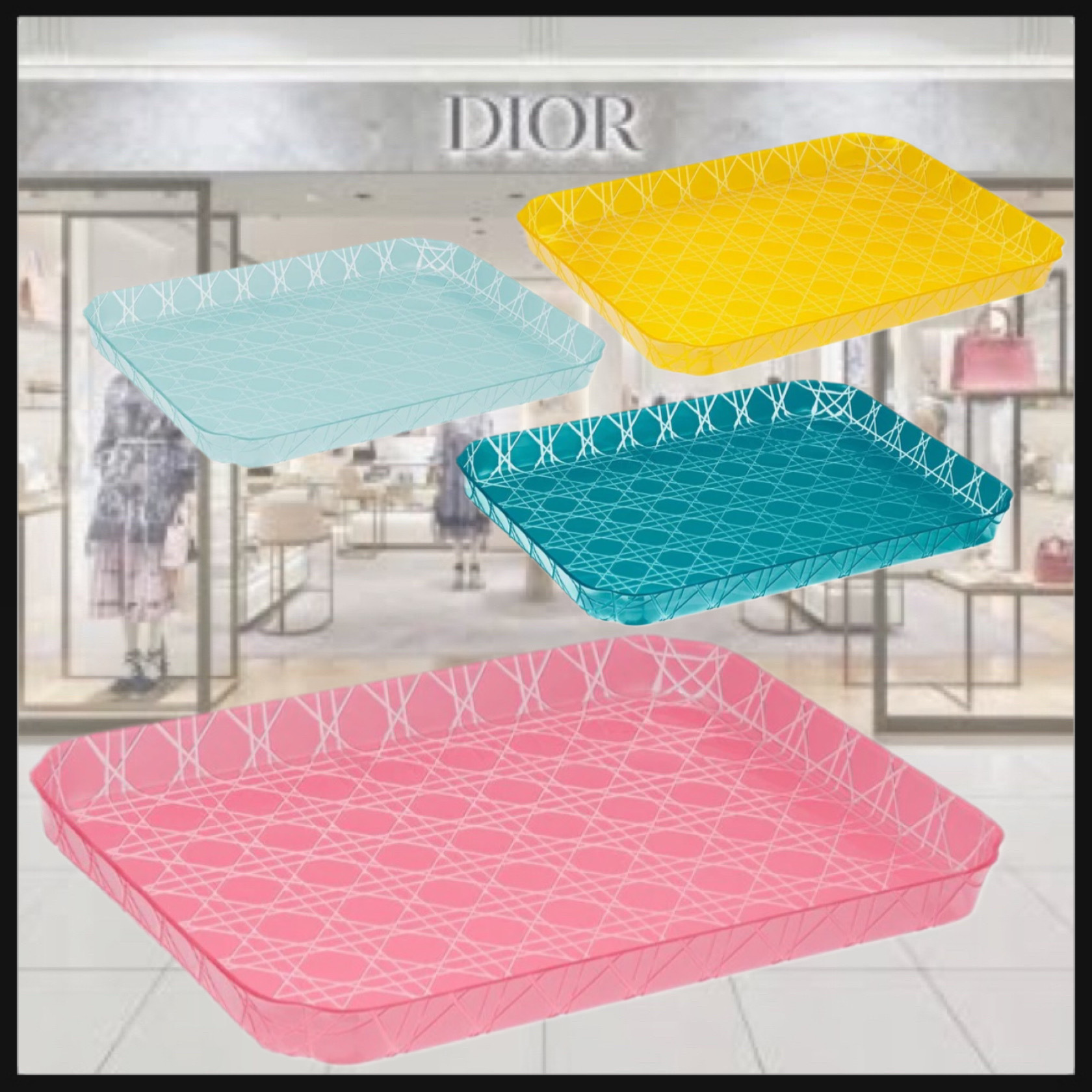 Dior Tutti Frutti カナージュ トレイ Dior Tutti Frutti カナージュ トレイ