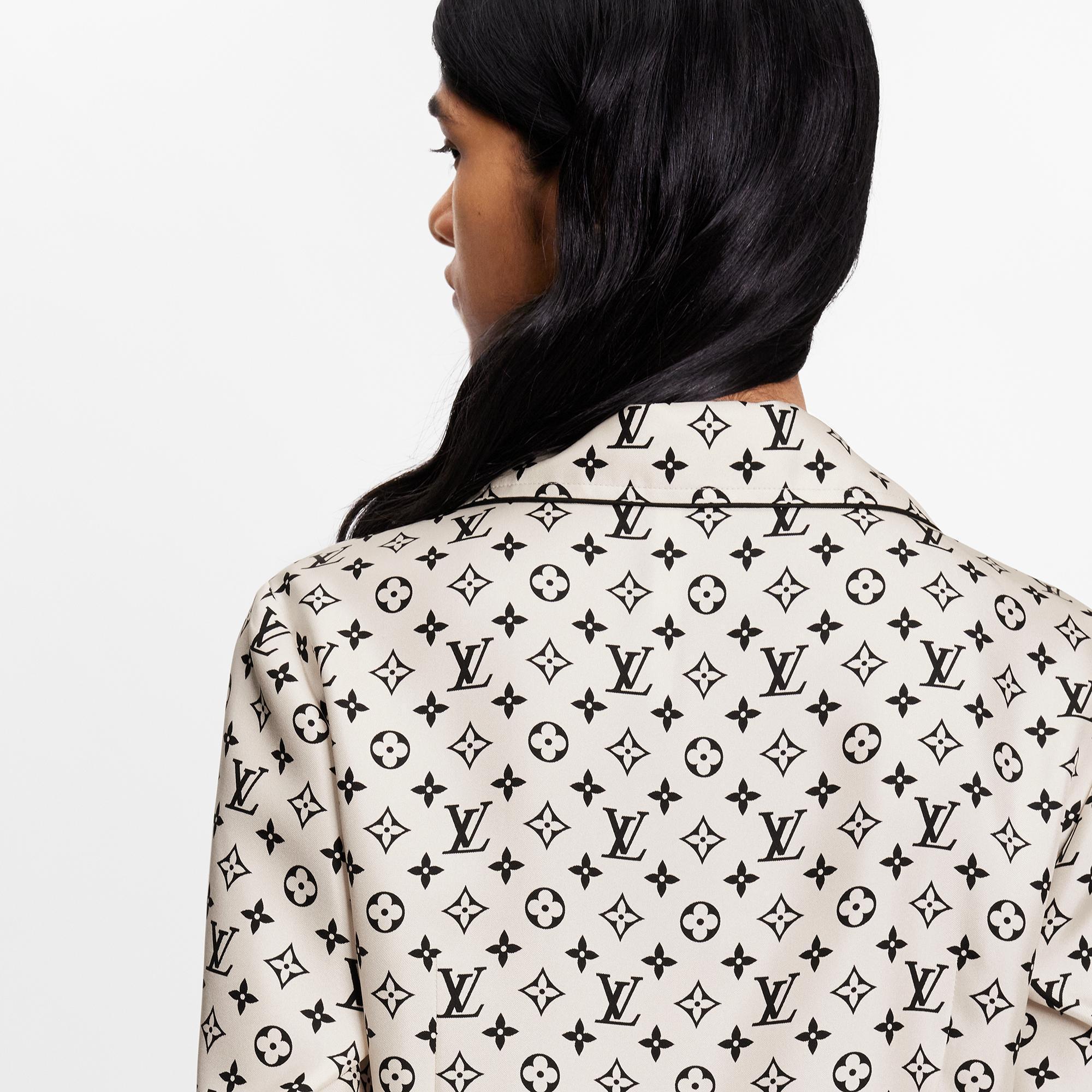 NEW☆LouisVuitton☆ミックスモノグラムパジャマシャツ 1A927U (Louis ...