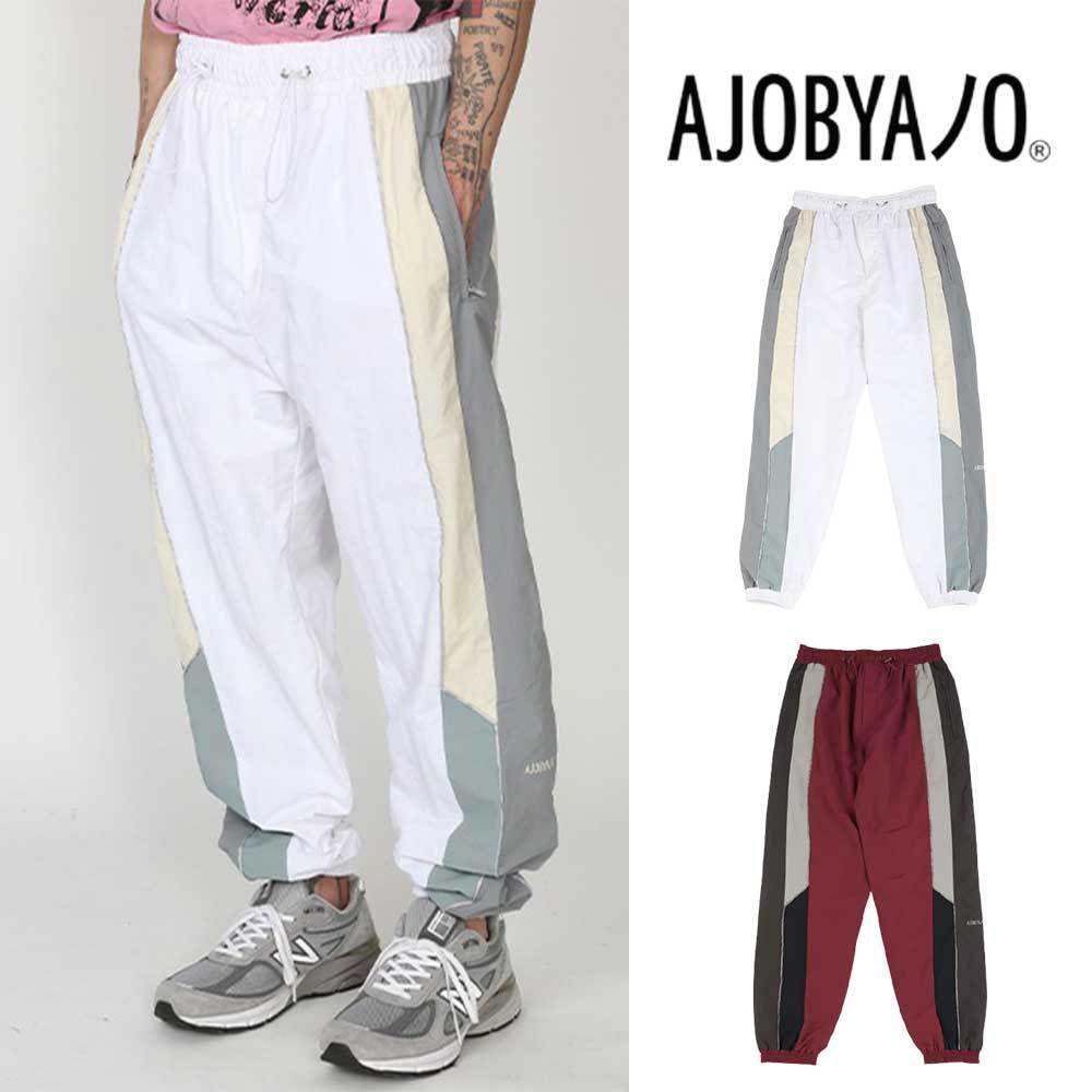 【AJO AJOBYAJO】Fourfold Nylon Athletic Pants