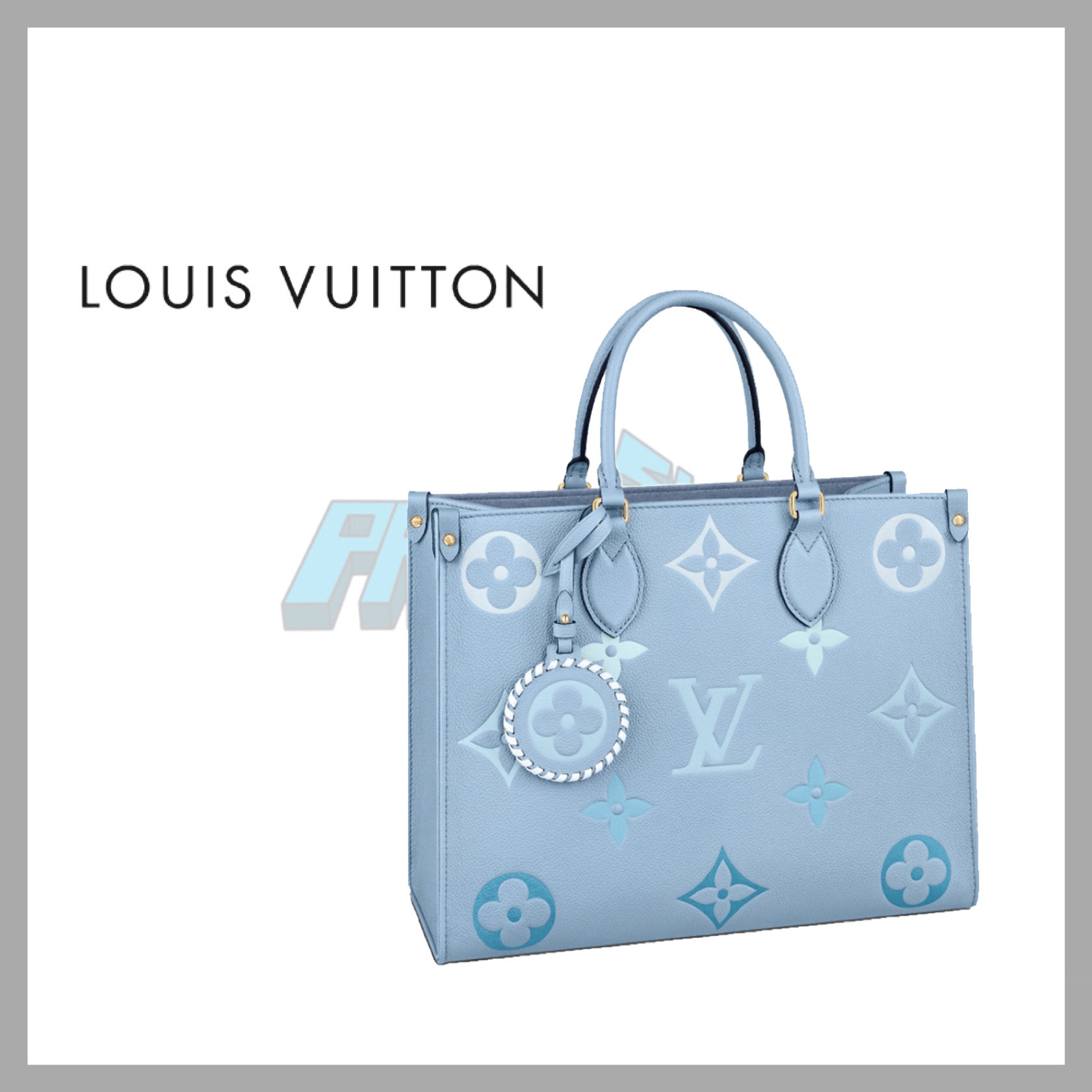 Louis Vuitton Unisex Street Style Plain Logo Totes