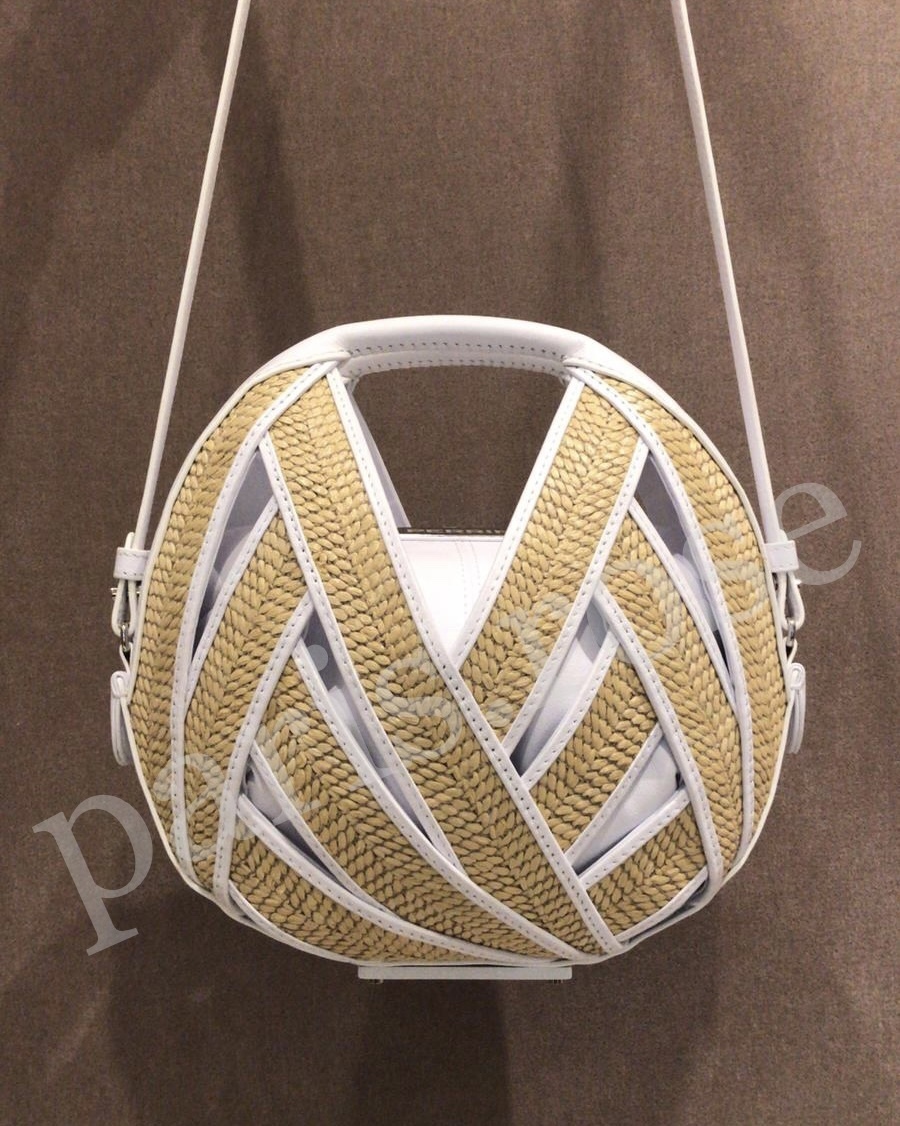 VERY《ペランパリ》PERRIN PARIS プティパニエ ショルダーバッグ