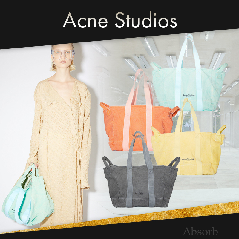 【21SS NEW】Acne Studios_women /キャンバストートバッグ/ 4色 トートバッグ 【21SS NEW】Acne Studios_women /キャンバストートバッグ/ 4色 トートバッグ