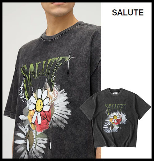 【SALUTE】FLOWER ANARCHY T-SHIRT 予約販売