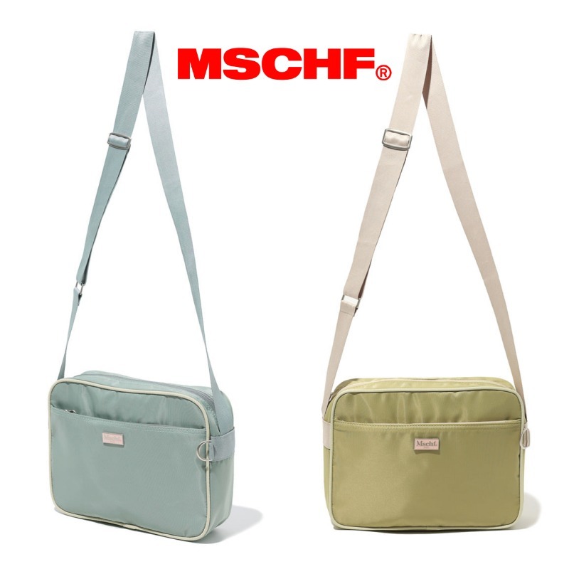 【MISCHIEF】2021 CALL OUT NYLON CROSS-BODY MESSENGER BAG