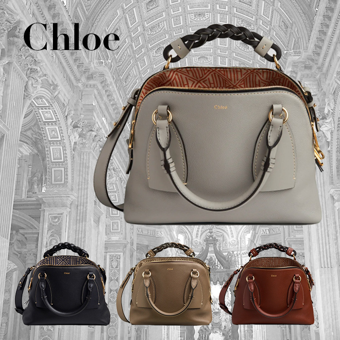 【送料無料】 Chloe★ DARIA カーフスキン ミディアムハンドバッグ 4カラー ショルダーバッグ・ポシェット 【送料無料】 Chloe★ DARIA カーフスキン ミディアムハンドバッグ 4カラー ショルダーバッグ・ポシェット