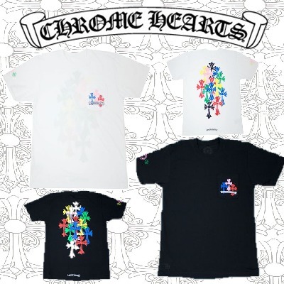Chrome Hearts Multi Color Cross Cemetery T-shirt Tシャツ