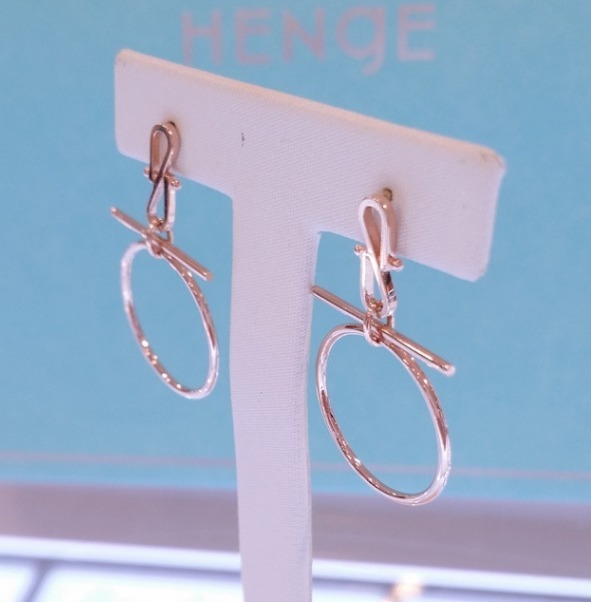 [STONE HENgE] 韓国ブランド☆14K☆S Link P1495 Earrings