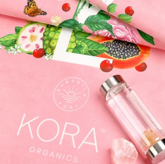 ミランダカー KORA Organics きれいになる ヨガマット 大人用
